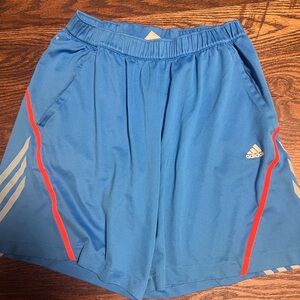 Adidas Blue Clima Athletic Shorts